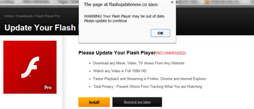 Osx Chrome Popup Adobe Flash Player Is Out Of Date